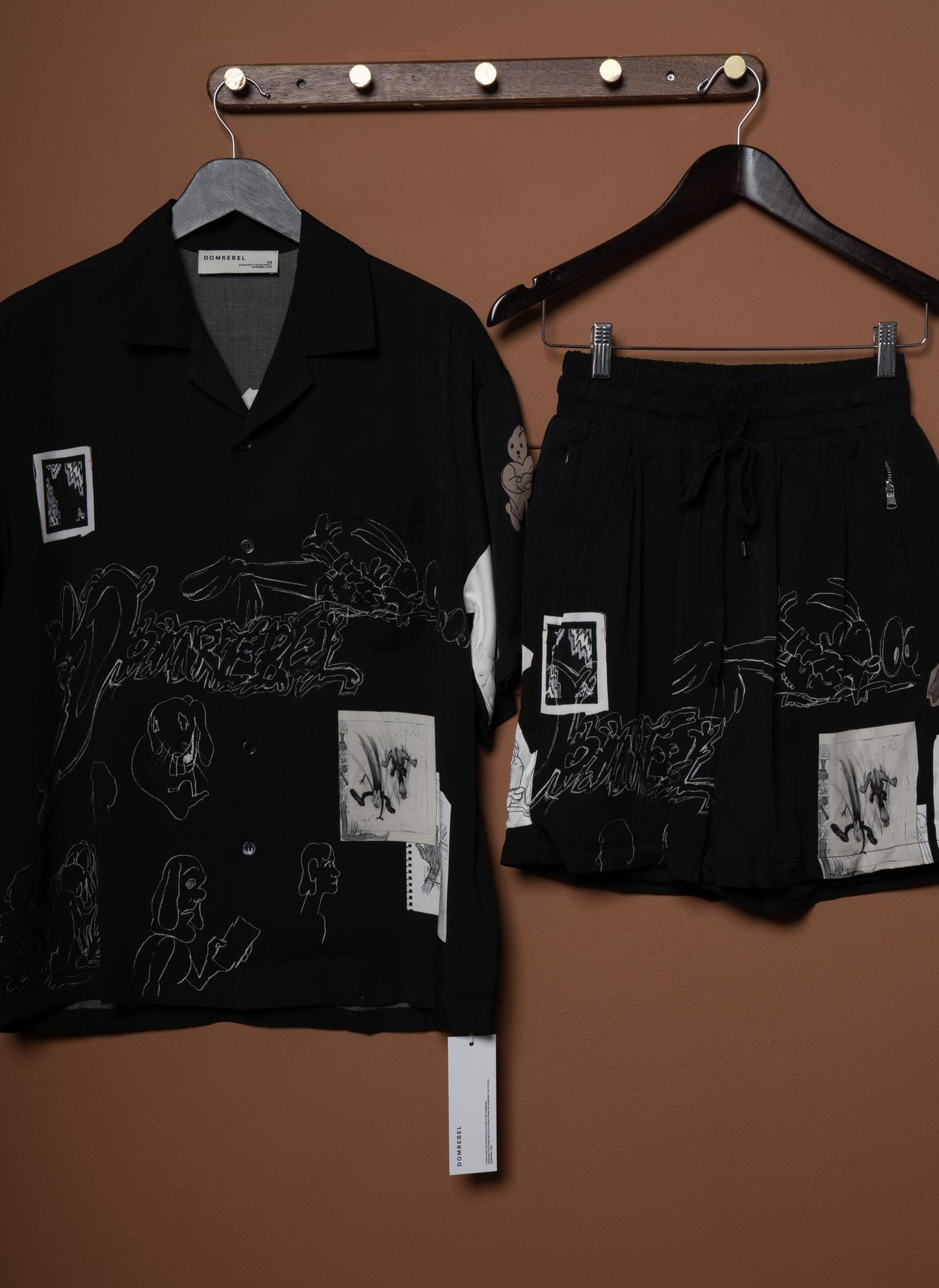 ASSEMBLAGE CAMP COLLAR SHIRT