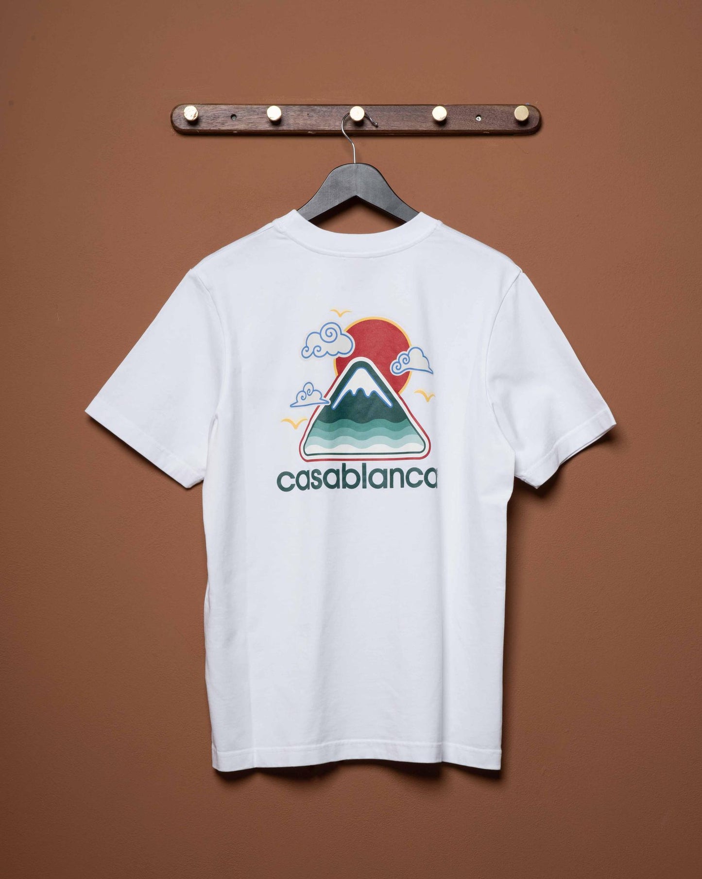 MONTAGNE ONDULÉE SCREEN PRINTED T-SHIRT