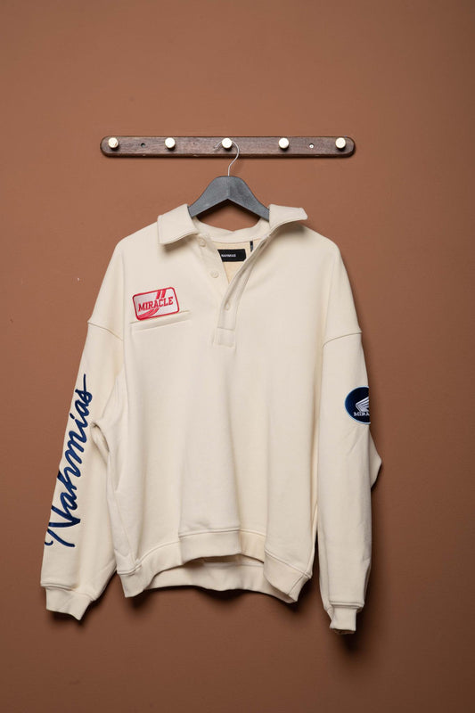 L/S Polo Henley Shirt