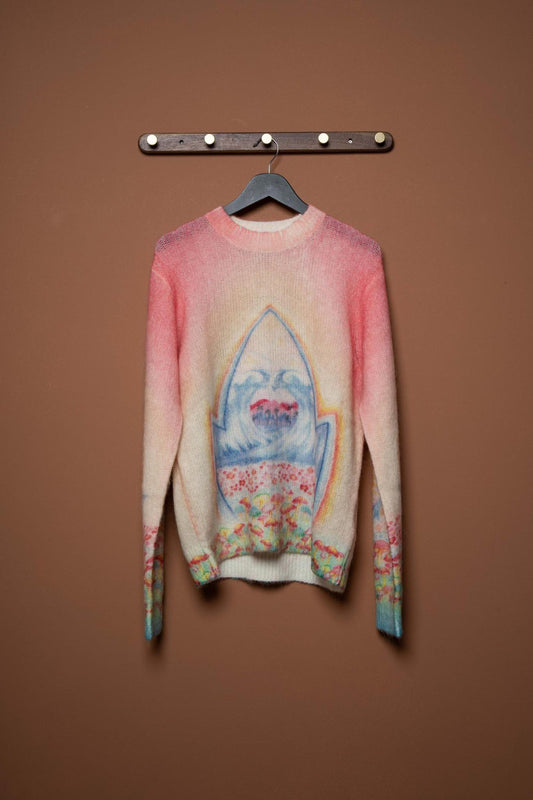 PRINTED SWEATER