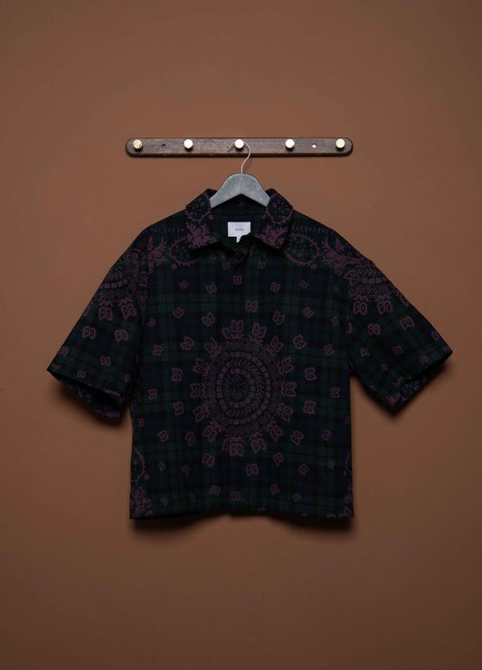 PAISLEY FLANNEL BOXY