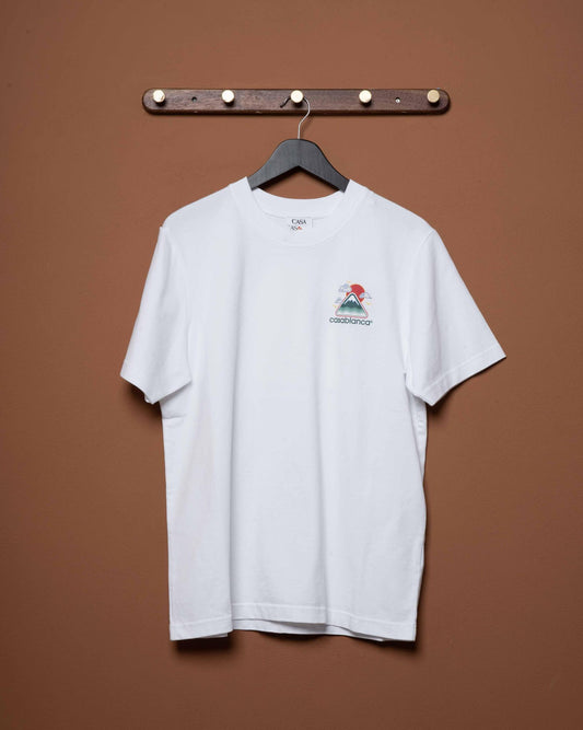 MONTAGNE ONDULÉE SCREEN PRINTED T-SHIRT