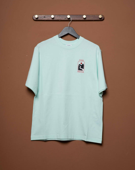 SUNSET VALLEY SCREEN PRINTED OVERSIZED T-SHIRT