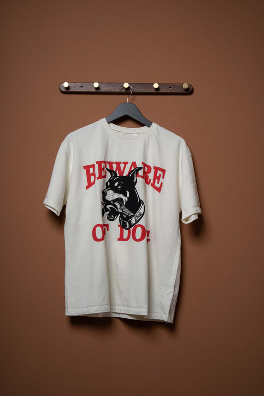 WARNING LOGO TEE